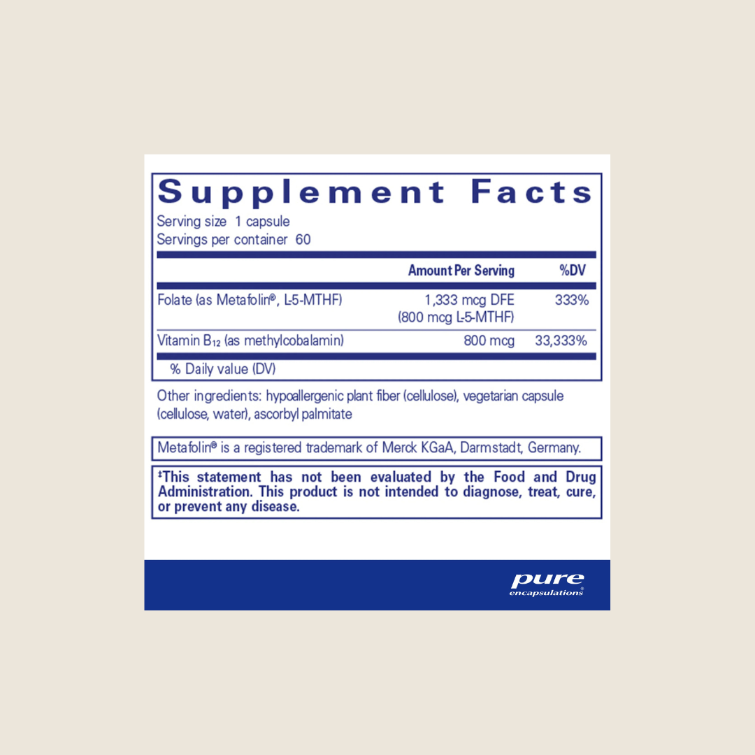 B-12 Folate